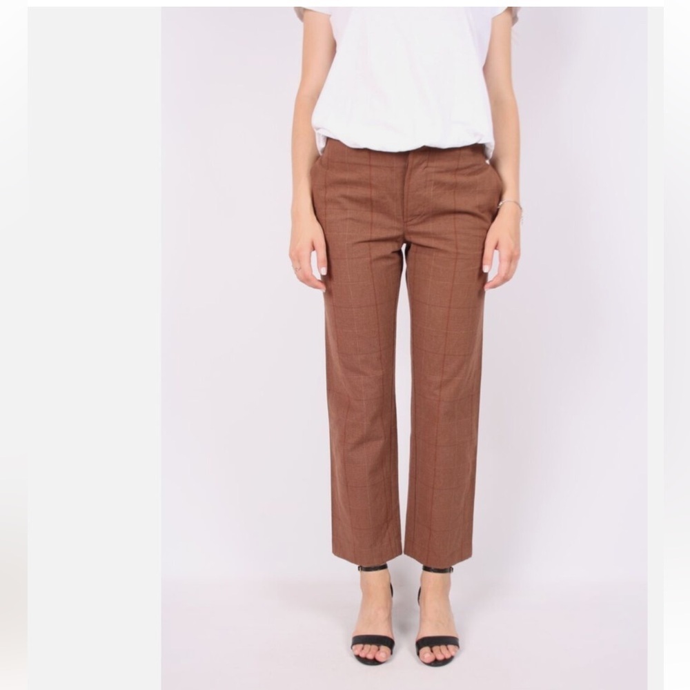 Marni Plaid Crop Pants